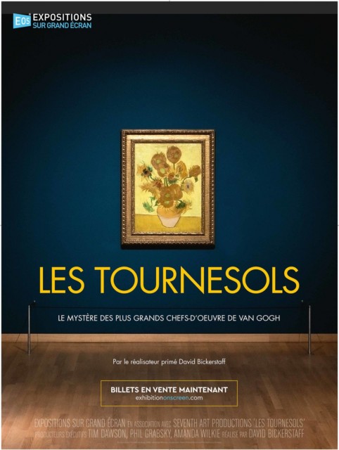 Expositions sur Grand Ecran, Les Tournesols, Vincent Van Gogh