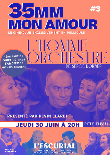 L'Homme Orchestre , Louis de Funes, 35mm, Pellicule