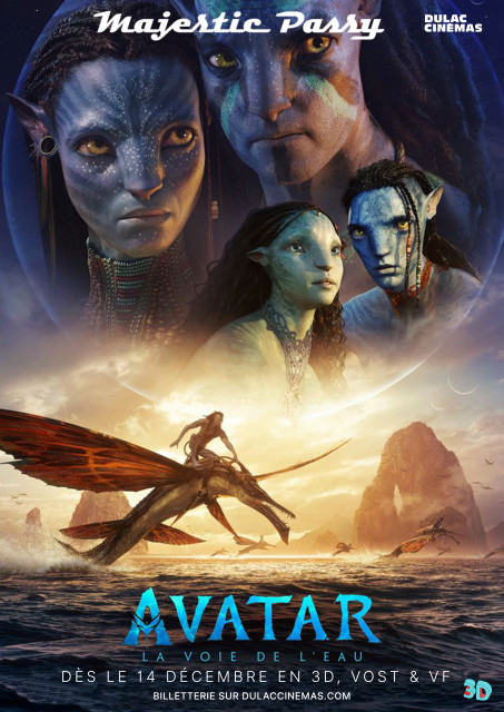 AVATAR : La Voie de l'eau en 3D au Majestic Passy