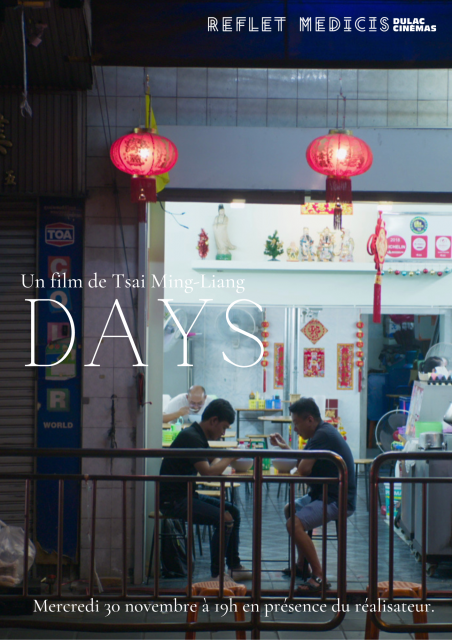 DAYS en présence de Tsai Ming-Liang