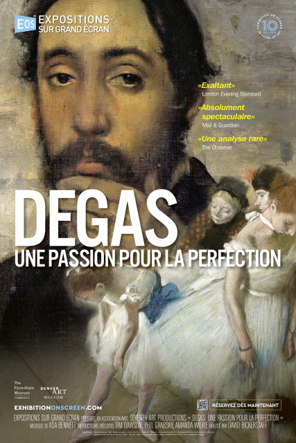 Affiche du film composée de tableaux de Degas.
