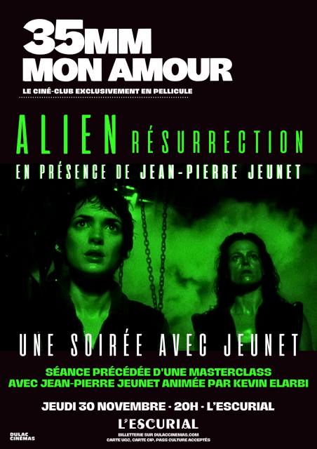 35MM MON AMOUR #11 : ALIEN, LA RÉSURRECTION, masterclass de Jean-Pierre Jeunet
